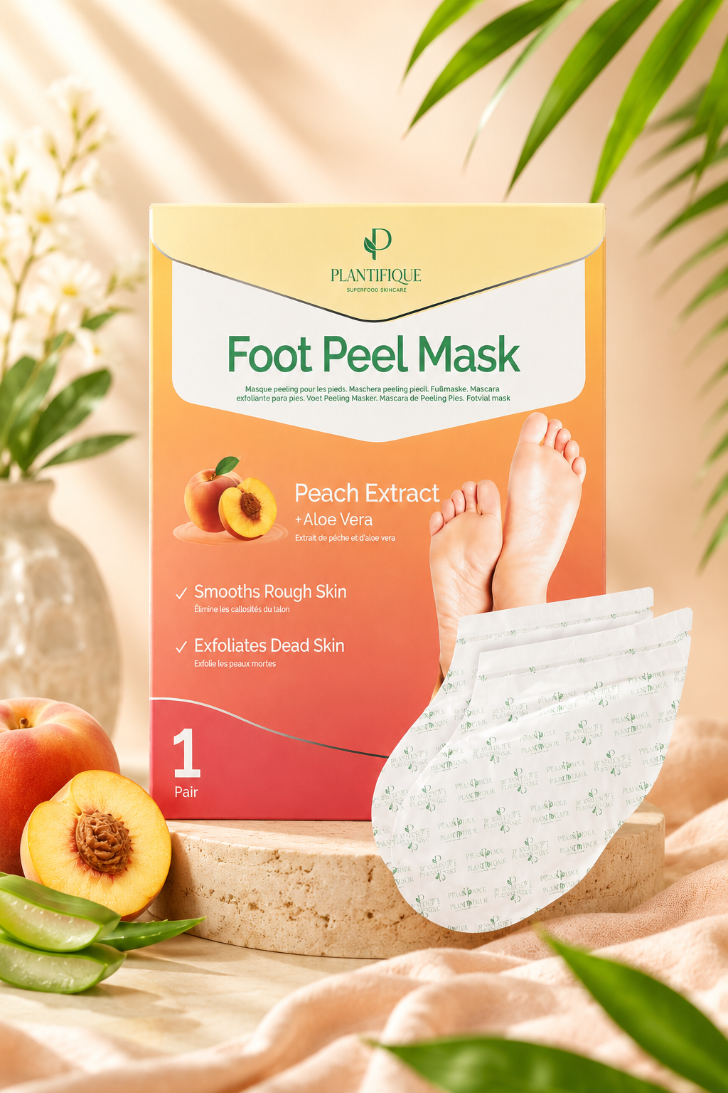 FOOT PEEL MASK® - Eliminador y renovador de piel
